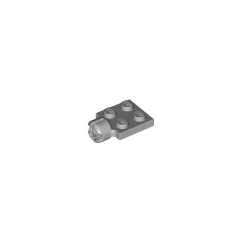 LEGO® Alkatrészek (Pick a Brick) 4272037 - Világos kékes-szürke 2x2 lapos elem golyós csatlakozóhoz (használt)