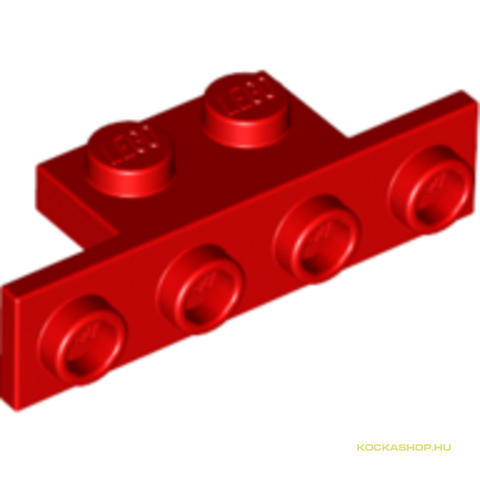 LEGO® Alkatrészek (Pick a Brick) 4282742 - Piros 1X2/1X4 Sarokelem