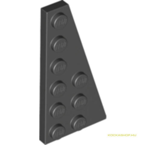 LEGO® Alkatrészek (Pick a Brick) 4283046 - Fekete 3X6 Elem Jobb Oldali Csatlakozással