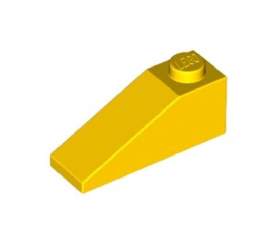 LEGO® Alkatrészek (Pick a Brick) 428624 - Sárga 1X3/25° Elem