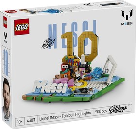 LEGO® Editions 43011 - Lionel Messi – A futball legjobb pillanatai