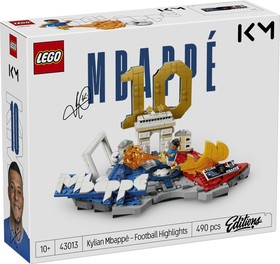 LEGO® Editions 43013 - Kylian Mbappé – A futball legjobb pillanatai