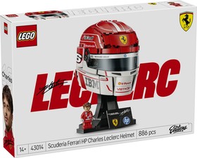 LEGO® Editions 43014 - Scuderia Ferrari HP Charles Leclerc sisakja