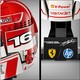 LEGO® Editions 43014 - Scuderia Ferrari HP Charles Leclerc sisakja