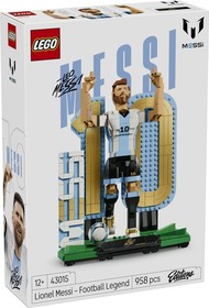 LEGO® Editions 43015 - Lionel Messi – Futball-legenda