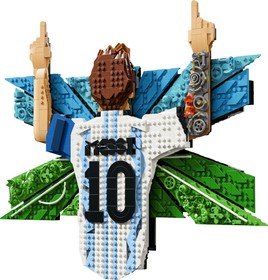 LEGO® Editions 43018 - Lionel Messi – Gólöröm