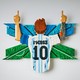 LEGO® Editions 43018 - Lionel Messi – Gólöröm