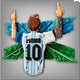 LEGO® Editions 43018 - Lionel Messi – Gólöröm
