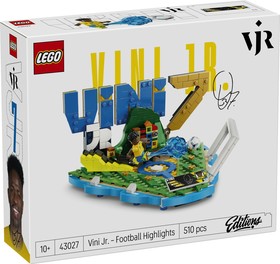 LEGO® Editions 43027 - Vini Jr. – A futball legjobb pillanatai