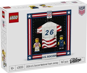 LEGO® Editions 43033 - A 2026-os amerikai labdarúgó-válogatott meze
