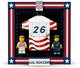 LEGO® Editions 43033 - A 2026-os amerikai labdarúgó-válogatott meze