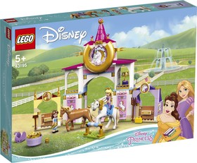 LEGO® Disney™ 43195 - Belle és Aranyhaj királyi istállói