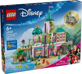 LEGO® Disney Princess™ 43267 - Hercegnőkastély és a hercegnők állatkái