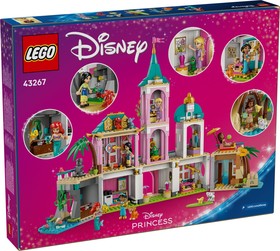 LEGO® Disney Princess™ 43267 - Hercegnőkastély és a hercegnők állatkái