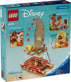 LEGO® Disney Princess™ 43270 - Vaiana kalandokkal teli kenuja
