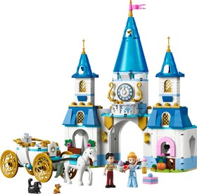 LEGO® Disney Princess™ 43275 - Hamupipőke kastélya és hintója