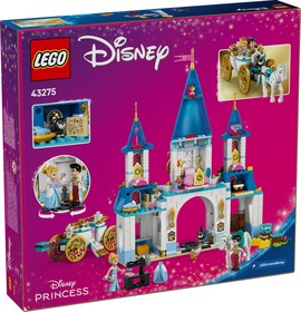 LEGO® Disney Princess™ 43275 - Hamupipőke kastélya és hintója