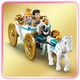 LEGO® Disney Princess™ 43275 - Hamupipőke kastélya és hintója