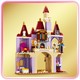 LEGO® Disney Princess™ 43289 - Belle és a Szörnyeteg varázslatos kastélya