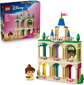 Mini Belle és Tiana kastéllyal
