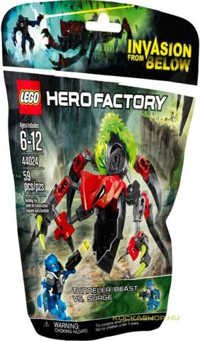 LEGO® Hero Factory 44024 - TUNNELER Beast vs. SURGE