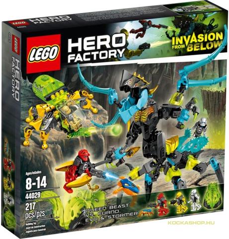 LEGO® Hero Factory 44029 - QUEEN Beast vs. FURNO, EVO & STORMER
