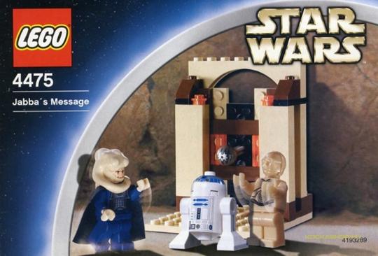 LEGO® Star Wars™ gyűjtői készletek 4475 - Jabba Üzenete