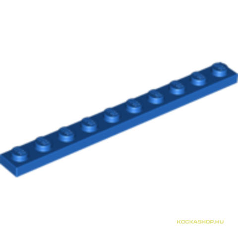 LEGO® Alkatrészek (Pick a Brick) 447723 - Kék 1x10 Lapos Elem