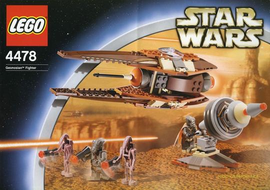 LEGO® Star Wars™ gyűjtői készletek 4478 - Geonózisi Vadász (Fekete doboz)