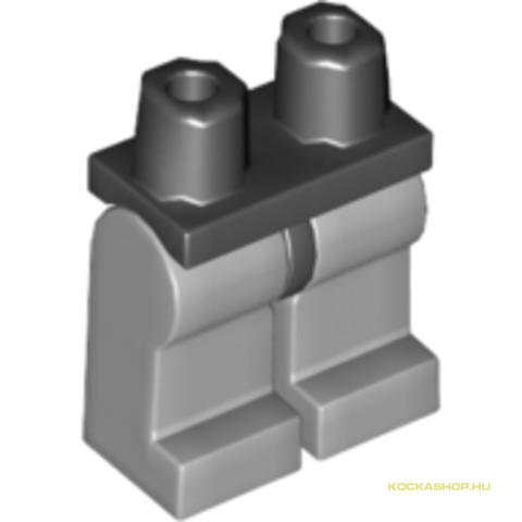 LEGO® Alkatrészek (Pick a Brick) 4492335 - Világos Kékesszürke Minifigura Láb, használt