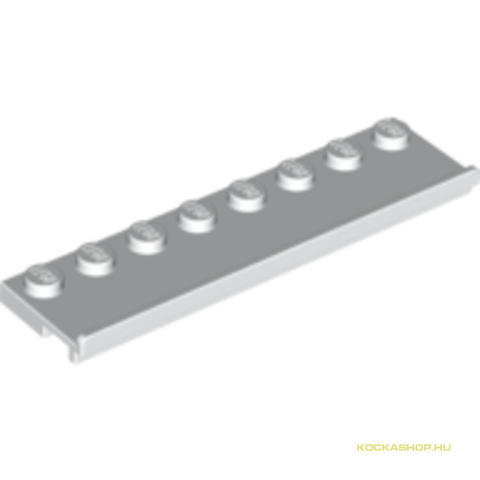 LEGO® Alkatrészek (Pick a Brick) 4500878 - Fehér 2x8 Módosított Sín Elem