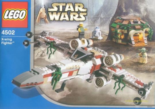 LEGO® Star Wars™ gyűjtői készletek 4502 - X-Szárnyú és Yoda kunyhója