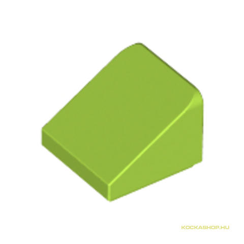 LEGO® Alkatrészek (Pick a Brick) 4504372 - Lime színű 1X1X2/3 Tetőelem