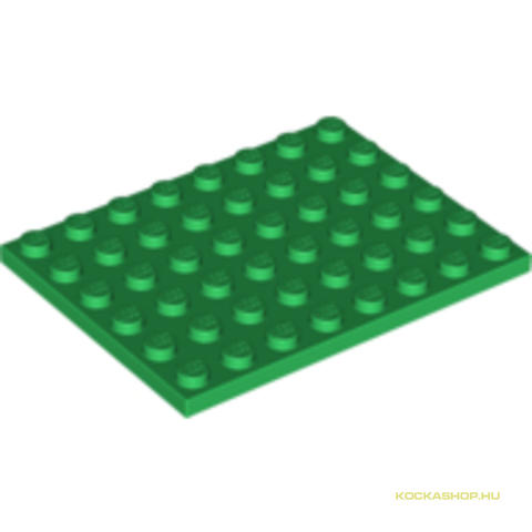 LEGO® Alkatrészek (Pick a Brick) 4507311 - Zöld 6X8 Lapos Elem
