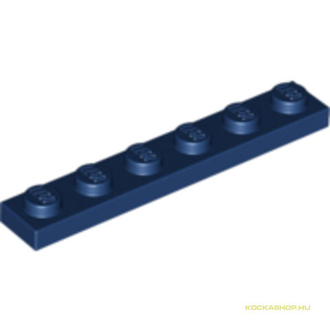 LEGO® Alkatrészek (Pick a Brick) 4508313 - Sötétkék 1X6 Lapos Elem