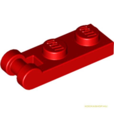 LEGO® Alkatrészek (Pick a Brick) 4515365 - Piros 1X2 Lapos Elem Fogantyúval