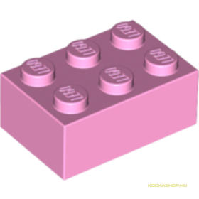 Halvány rózsaszín 1X2X3 Elem