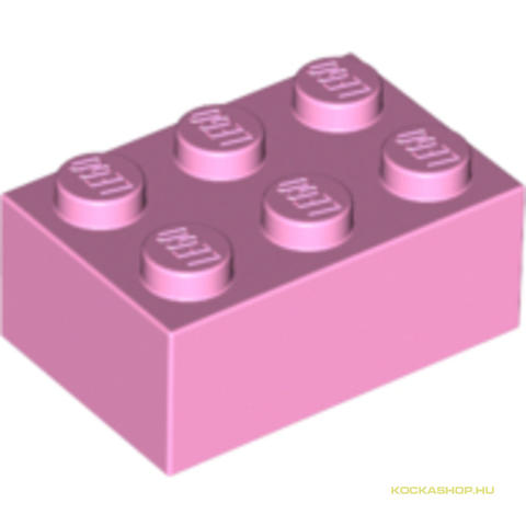 LEGO® Alkatrészek (Pick a Brick) 4518892 - Halvány rózsaszín 1X2X3 Elem