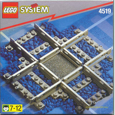 LEGO® City 4519 - 9V-os Sínkereszteződés 