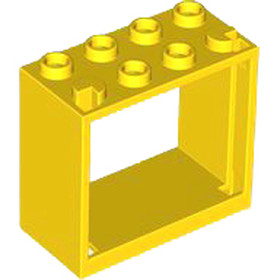 Sárga 2 x 4 x 3 ablakkeret