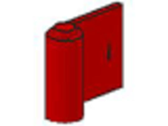 LEGO® Alkatrészek (Pick a Brick) 4522379 - Piros 1x3x2 jobb oldali ajtó