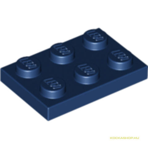 LEGO® Alkatrészek (Pick a Brick) 4530028 - Sötétkék 2X3 Lapos Elem