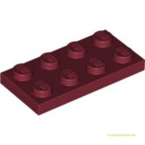 LEGO® Alkatrészek (Pick a Brick) 4539071 - Sötét piros 2X4 Lapos Elem
