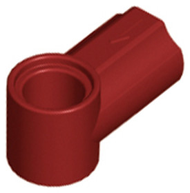Sötétpiros Technic 45° Csatlakozó