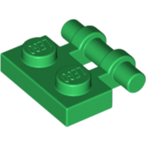 LEGO® Alkatrészek (Pick a Brick) 4542391 - Zöld 1x2 Elem Tartóval