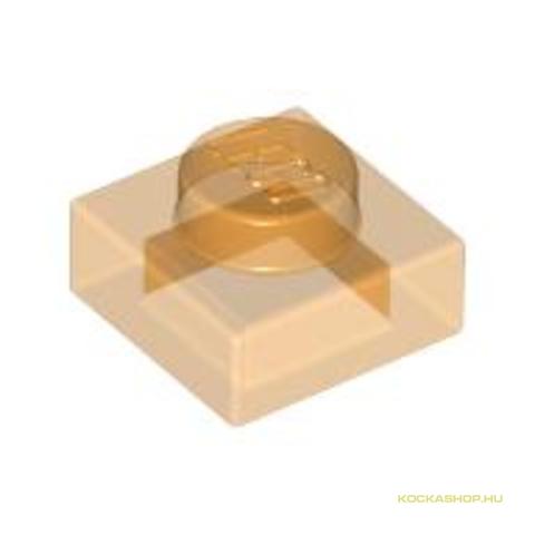LEGO® Alkatrészek (Pick a Brick) 4542673 - Átlátszó narancssárga 1X1 Lapos Elem