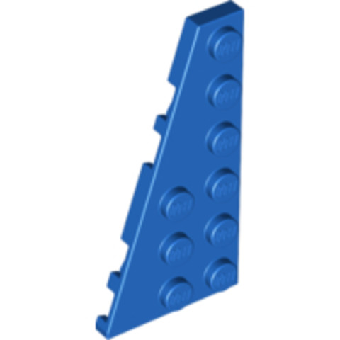 LEGO® Alkatrészek (Pick a Brick) 4543090 - Kék 3x6 Baloldali Ékelem