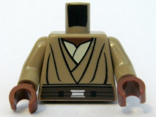 LEGO® Alkatrészek (Pick a Brick) 4544211 - Mace Windu minifigura felsőtest