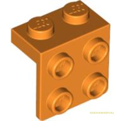 LEGO® Alkatrészek (Pick a Brick) 4550011 - Narancs 1X2/2X2 Sarokelem