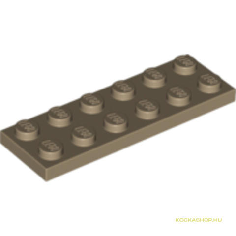 LEGO® Alkatrészek (Pick a Brick) 4550329 - Sötét cserszínű 2X6 Lapos Elem